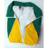 Cricket memorabilia: a green,