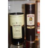 Aberfeldy 12 year old Whisky and Abelour 10 year old Whisky,