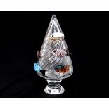 A Venetian Murano glass fish sculpture,