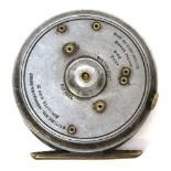 A Hardy 'Uniqua' 3 1/8" 8" trout fly fishing reel