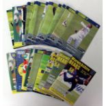 Cricket memorabilia: a collection of forty-four Warwickshire CCC 20/20 and Sunday League programmes