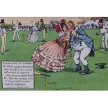 Charles Crombie, 'Laws Of Cricket', twelve prints, Perrier,