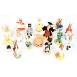A Royal Doulton collection of Bunnykins figures, originally from the 1970s,