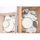 A large quantity of Denby dinner ware and coffee set