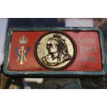 South Africa 1900 biscuit tin