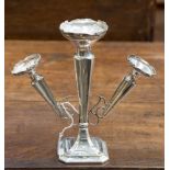 A Freemasons interest Chester 1915 silver epergne inscribed Trafalgar 1915, M.E.L with logo, 344.