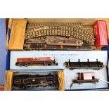 A boxed circa 1950's Hornby Dublo good train set, comprising 2-6-4 BR locomotive No.