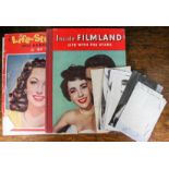 Autographs to include Margaret Lockwood Jean Simmons and others, etc,