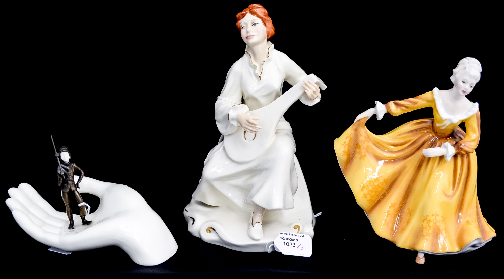 A Royal Doulton figure 'Serenade' HN2753 from The Enchantment Collection;