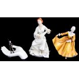 A Royal Doulton figure 'Serenade' HN2753 from The Enchantment Collection;