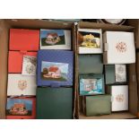 Two boxes of assorted Lilliput Lane models, comprising Sweets and Treats, The Pottery,