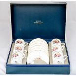 A Royal Worcester boxed coffee set,