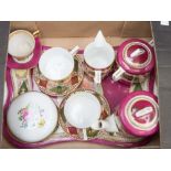 Czechoslovakian porcelain cabaret set,