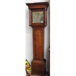 A George III oak 30 hour longcase clock, by Thomas Hutchinson of Worksop,