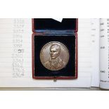 A Robert Burns 1796-1896 Dumfries Centenary Celebration medallion in original case