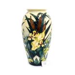 A Moorcroft Lavina pattern baluster vase,