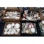 A large collection of ceramics to include Tuscan hand painted teaset, Royal Stuart teaset,
