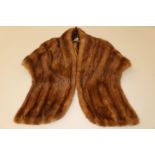 A good mink stole by the American company Arnold Constable (Fifth Avenue), early 1950s,