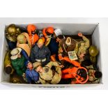 Action Man 18 unboxed figures with costume