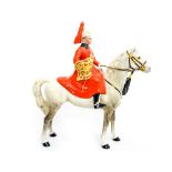 A Beswick Lifeguard on horseback, style one, model No.