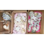 Four boxes of decorative ceramics to include: Phoenix Ware, Royal Norfolk,