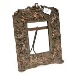 A copper 19th Century picture frame, possibly French,