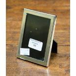 Tiffany silver picture frame,