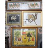 Four mid 20th Century paintings,