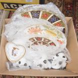 Royal Crown Derby Imari Holiday x 3, Autumn Gold, Autumn Summer, two Imari, pin dish,