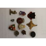 Enamelled and other badges