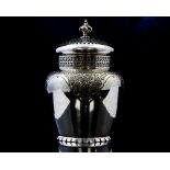 An Aesthetic Movement, Anglo Persian pot pourri urn vase,