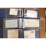 Collection of German postal history items in three albums from early to 1950,