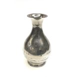 A Scottish pewter carafe of one Scots pint capacity 60 fl.oz.