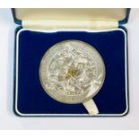 Collage of Arms, Quincentenary Commemorative silver medal,