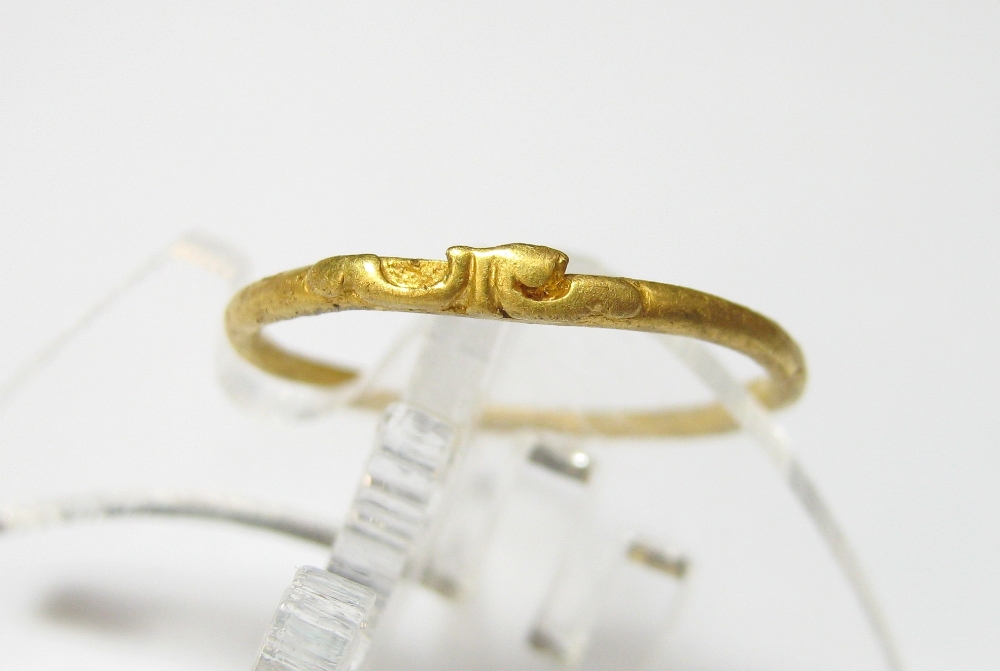 ***WITHDRAWN BY CLIENT*** Roman Gold Finger Ring - Image 2 of 2