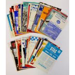 Football League Programmes: A large accumulation of 1950's and 1960's football programmes including