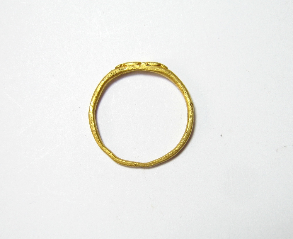 ***WITHDRAWN BY CLIENT*** Roman Gold Finger Ring