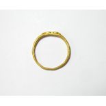 ***WITHDRAWN BY CLIENT*** Roman Gold Finger Ring