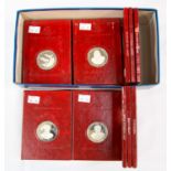 Silver Proof medals 'Discovery in Silver' by the Birmingham Mint (24)