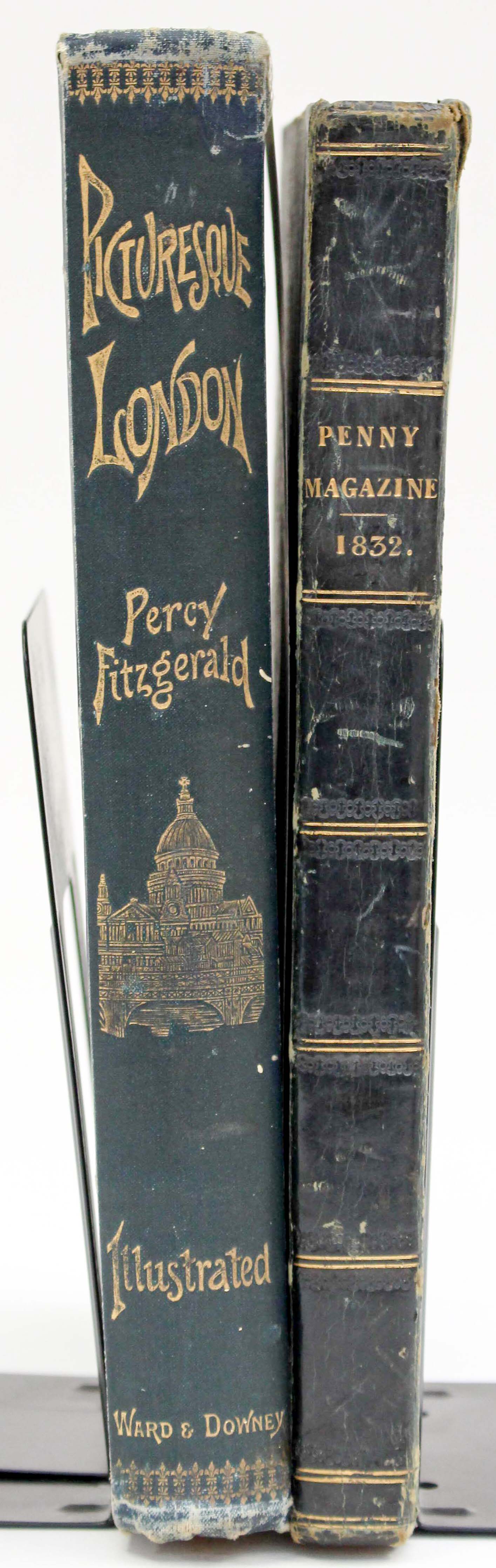A Penny magazine 1832 and Percy Fitzgerald - Picturesque London,