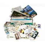 A collection of World stamps contained in a ring binder, to include FDC's, Great Britain,