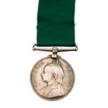 Victroria Volunteer Long Service Medal to 625 PTE Brown 5th. V.B.