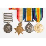 Anglo Boer War Queens South Africa, medal, clasps, O.F.