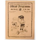 Football League Programme: Aldershot Interest - A Tottenham Hotspur Reserves v.