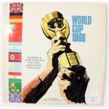 Football Memorabilia: A World Cup 1966 vinyl L.P. record in original sleeve.