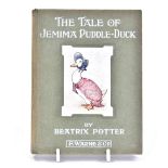 Potter (Beatrix):" The Tale of Jemima Puddle-Duck", first edition, Frederick Warne, 1908,