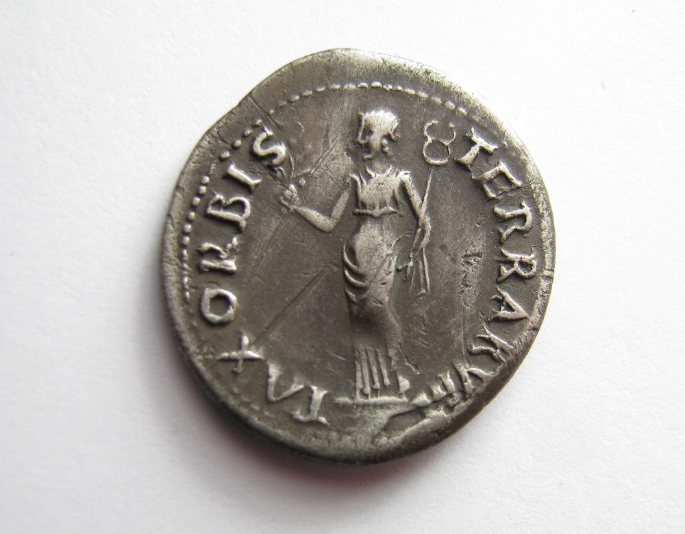Otho Denarius, Rome mint, 15 Jan - 8 March 69 AD Obv. Bare head of Otho right. - Image 2 of 2
