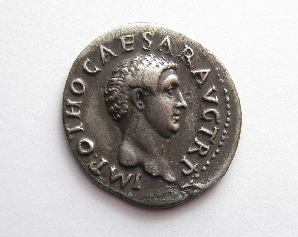Otho Denarius, Rome mint, 15 Jan - 8 March 69 AD Obv. Bare head of Otho right.