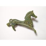 Roman Zoomorphic Horse Brooch A Zoomorphic Roman plate brooch in the form of a Horse,