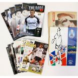 Derby County Programmes: A collection of Derby County home match programmes,